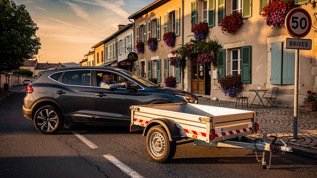 Permis remorque Brives