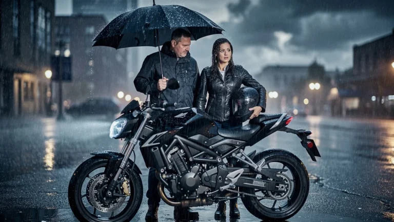 Accompagner ma belle-sœur sous la pluie pour son permis A2 à 30 ans, moment intense et réaliste